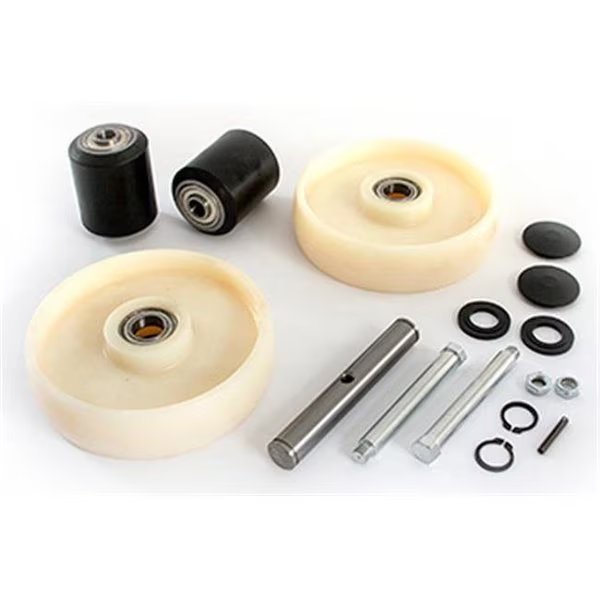 Lift-Rite - Big Joe GWK-L55-CK L-55 Complete Wheel Kit for Manual Pallet Jack - Black, Lift-Rite, Mfr#: GWK-L55-CK